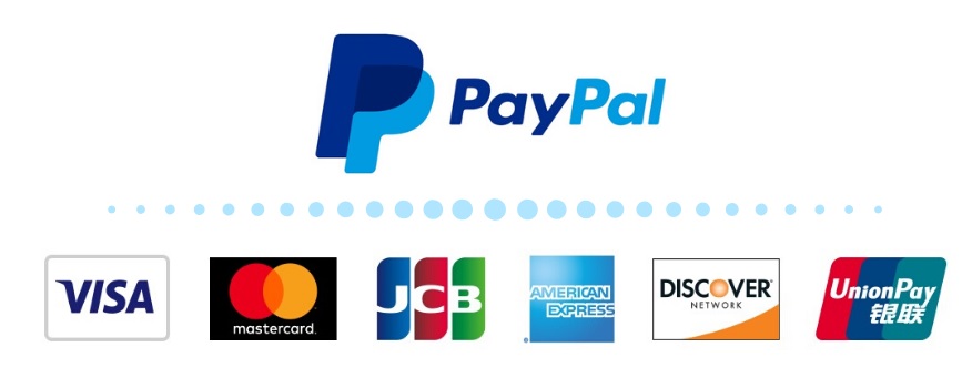 线上购物  新付款方式 PayPal 支付，欢迎使用